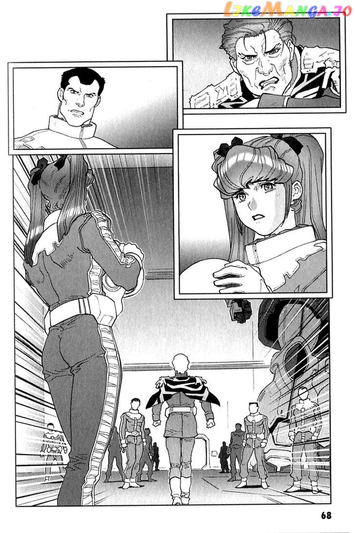 Kidou Senshi Gundam: C.D.A. Wakaki Suisei no Shouzou chapter 23 - page 68