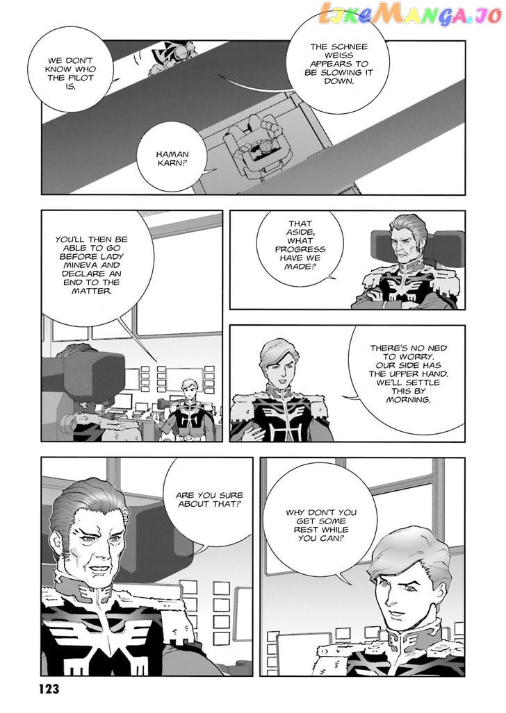 Kidou Senshi Gundam: C.D.A. Wakaki Suisei no Shouzou chapter 63 - page 23