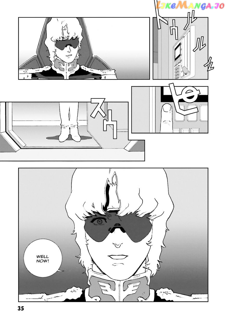 Kidou Senshi Gundam: C.D.A. Wakaki Suisei no Shouzou chapter 65 - page 35