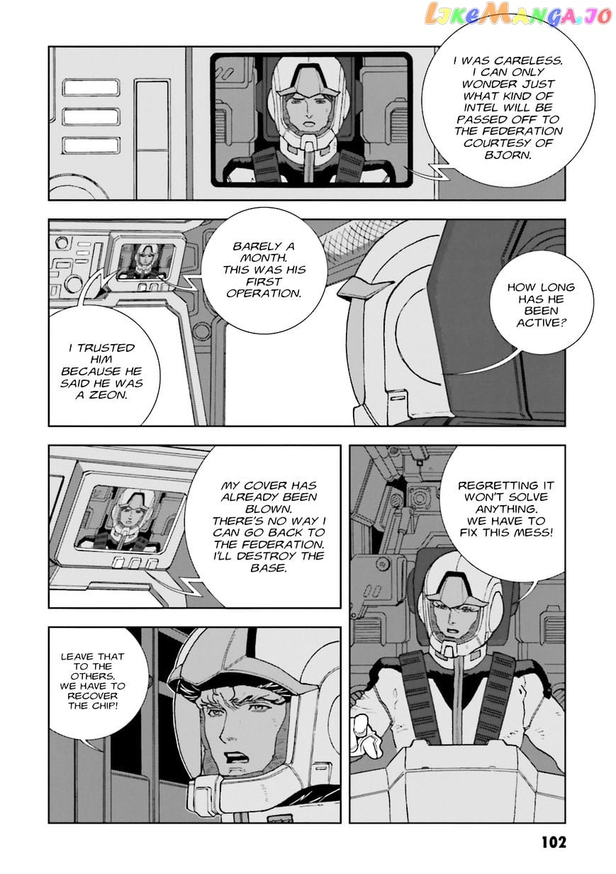 Kidou Senshi Gundam: C.D.A. Wakaki Suisei no Shouzou chapter 68 - page 6