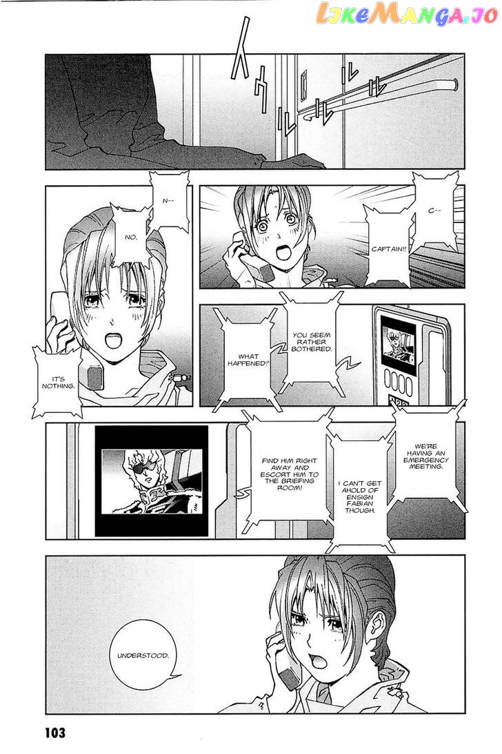 Kidou Senshi Gundam: C.D.A. Wakaki Suisei no Shouzou chapter 28 - page 103
