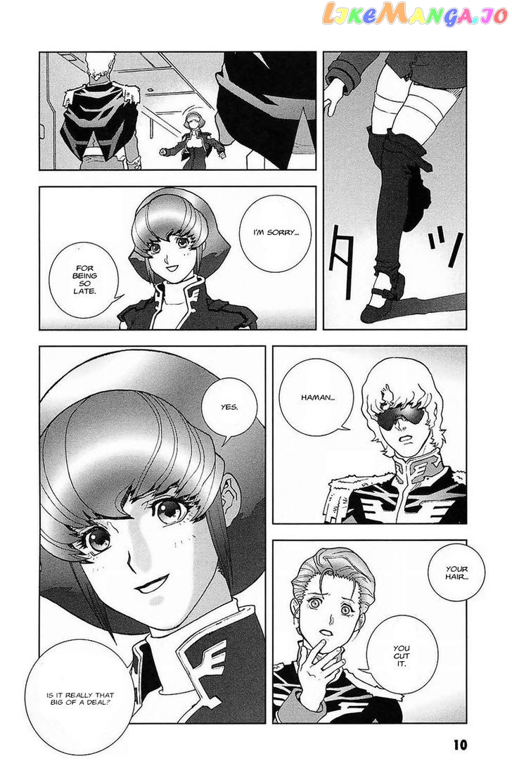 Kidou Senshi Gundam: C.D.A. Wakaki Suisei no Shouzou chapter 28 - page 11