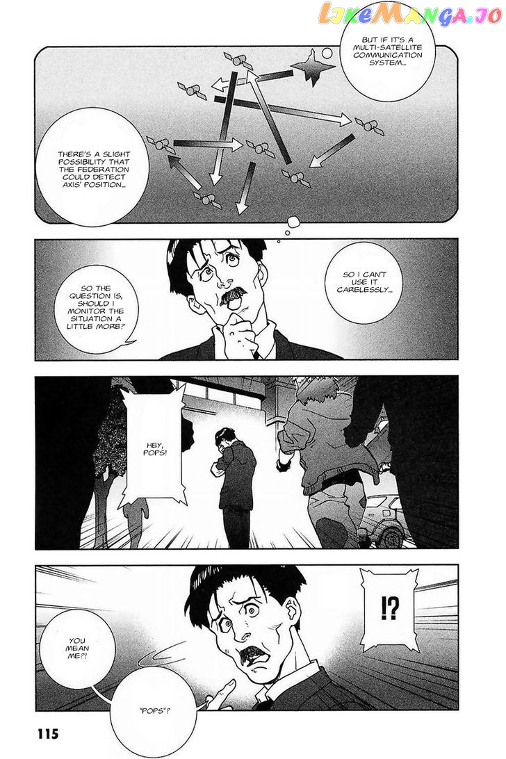 Kidou Senshi Gundam: C.D.A. Wakaki Suisei no Shouzou chapter 28 - page 115