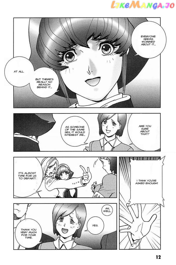 Kidou Senshi Gundam: C.D.A. Wakaki Suisei no Shouzou chapter 28 - page 13