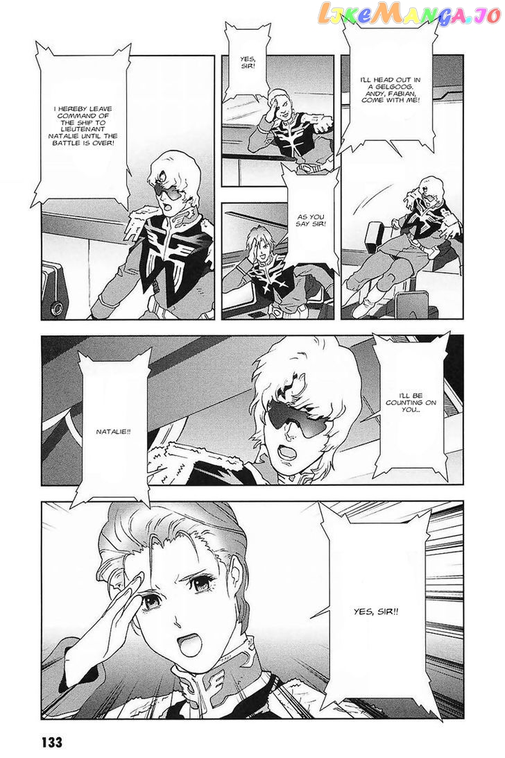 Kidou Senshi Gundam: C.D.A. Wakaki Suisei no Shouzou chapter 28 - page 132