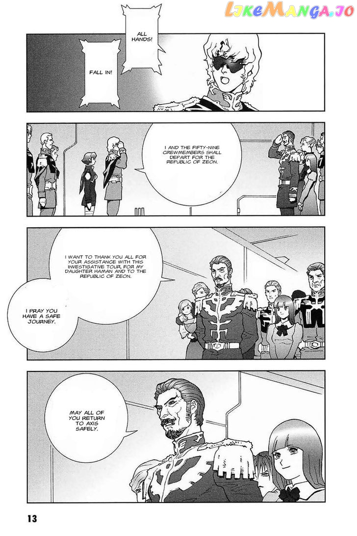 Kidou Senshi Gundam: C.D.A. Wakaki Suisei no Shouzou chapter 28 - page 14