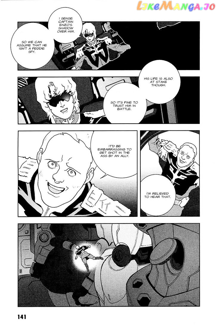 Kidou Senshi Gundam: C.D.A. Wakaki Suisei no Shouzou chapter 28 - page 140