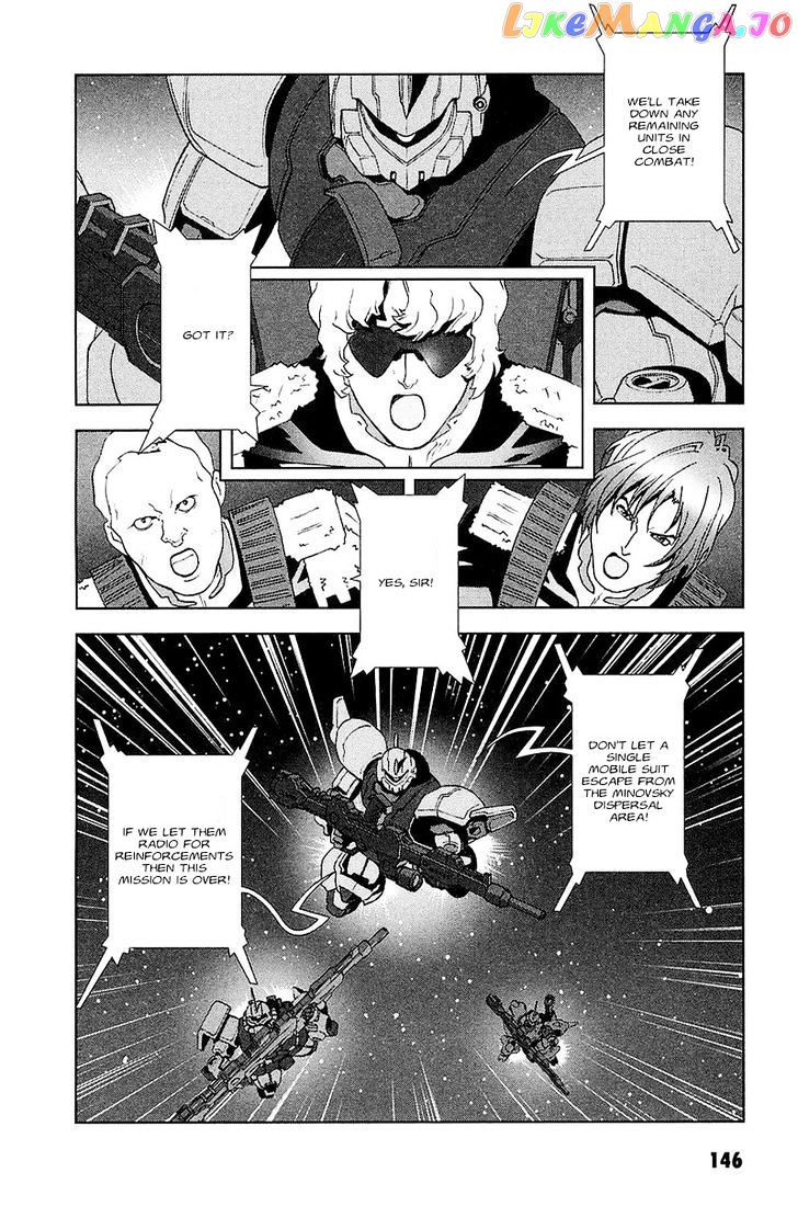 Kidou Senshi Gundam: C.D.A. Wakaki Suisei no Shouzou chapter 28 - page 145