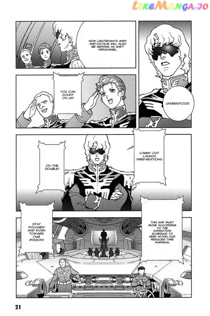Kidou Senshi Gundam: C.D.A. Wakaki Suisei no Shouzou chapter 28 - page 22