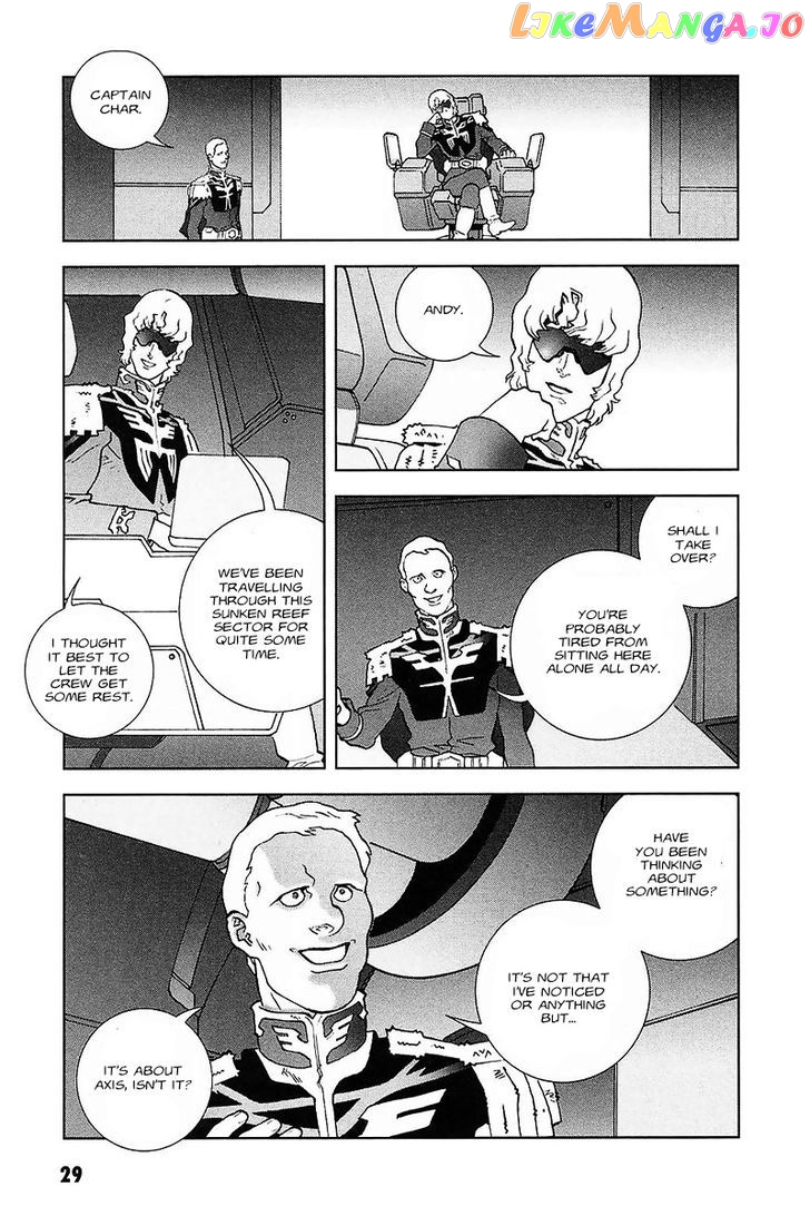 Kidou Senshi Gundam: C.D.A. Wakaki Suisei no Shouzou chapter 28 - page 29