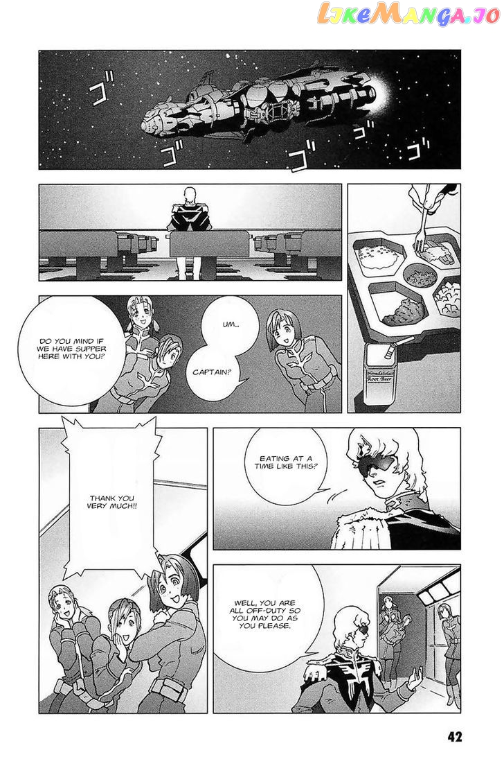 Kidou Senshi Gundam: C.D.A. Wakaki Suisei no Shouzou chapter 28 - page 42