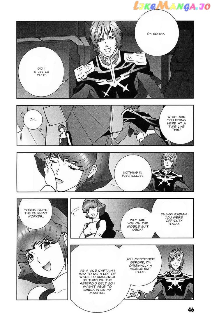Kidou Senshi Gundam: C.D.A. Wakaki Suisei no Shouzou chapter 28 - page 46