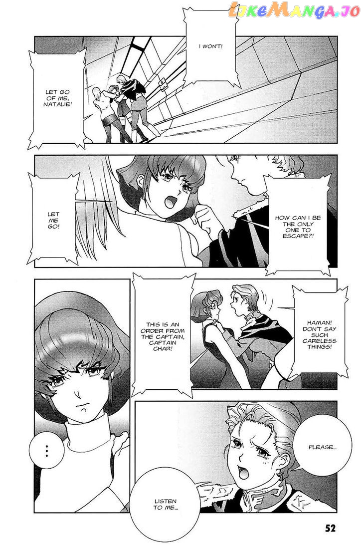 Kidou Senshi Gundam: C.D.A. Wakaki Suisei no Shouzou chapter 28 - page 52