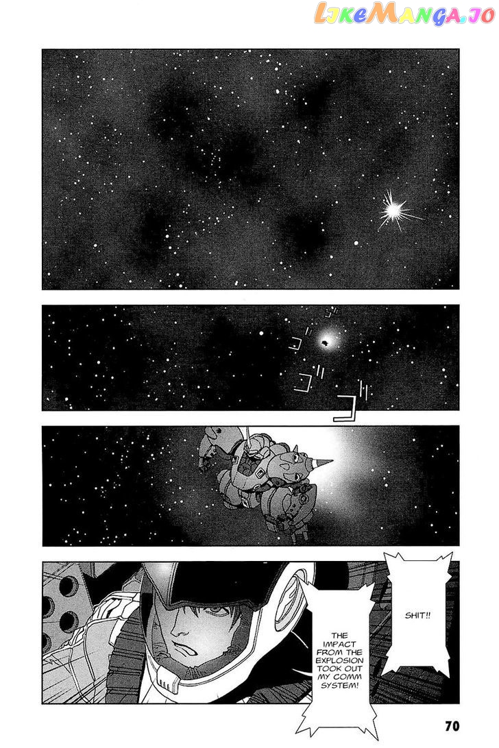 Kidou Senshi Gundam: C.D.A. Wakaki Suisei no Shouzou chapter 28 - page 70