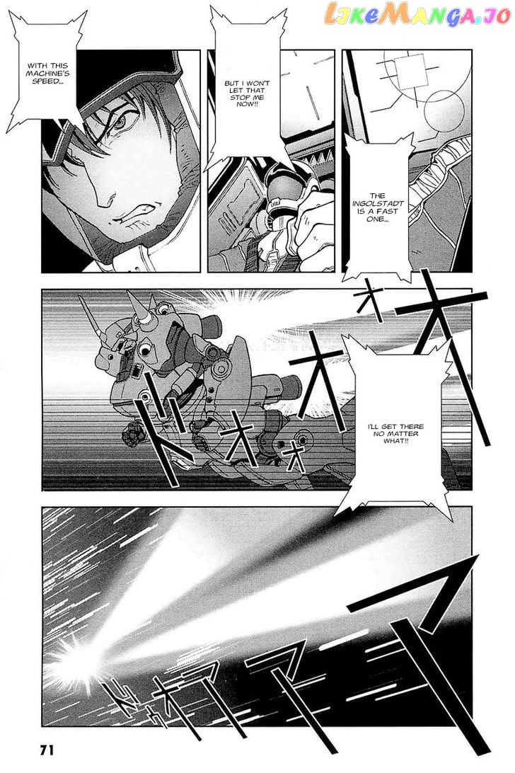 Kidou Senshi Gundam: C.D.A. Wakaki Suisei no Shouzou chapter 28 - page 71