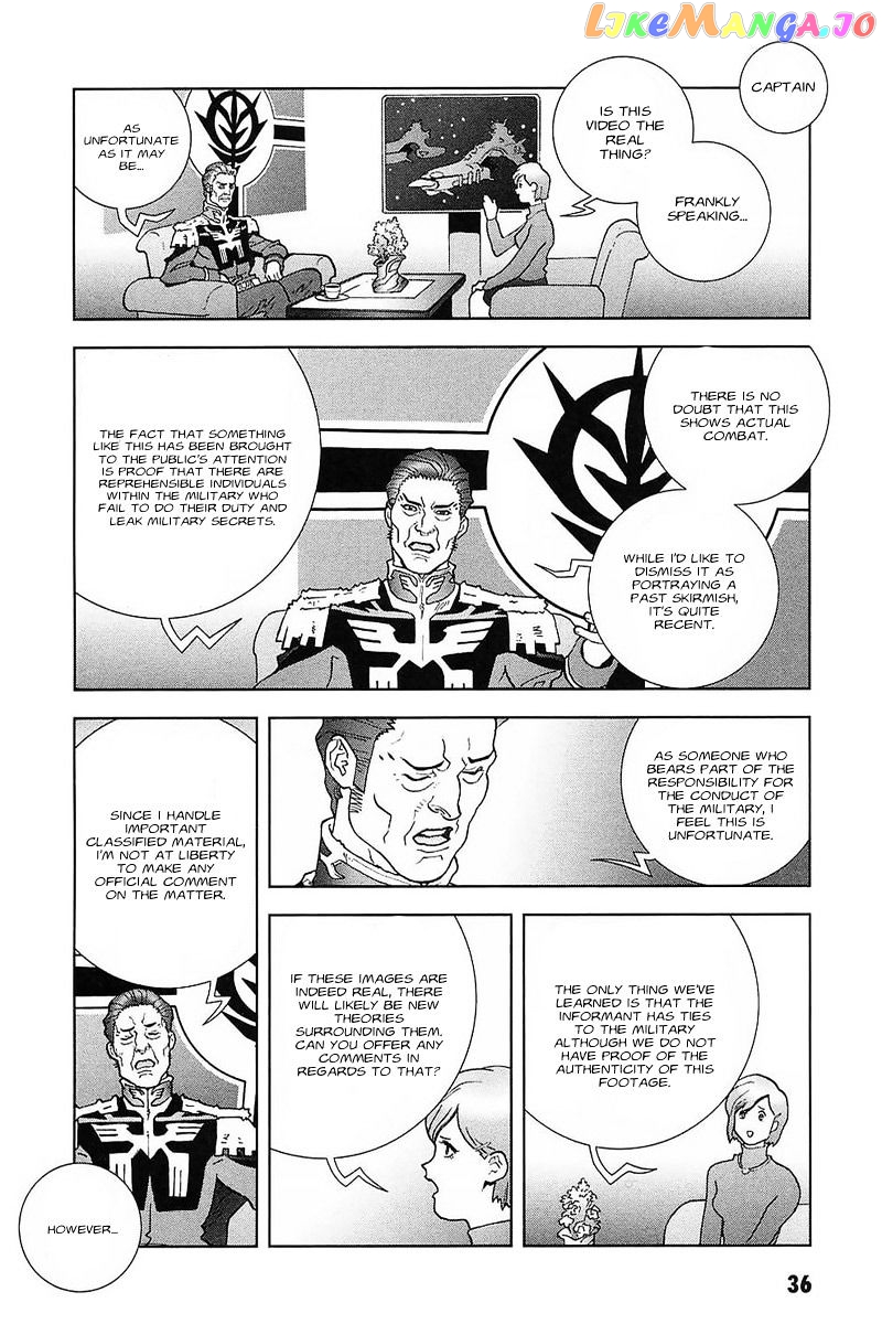 Kidou Senshi Gundam: C.D.A. Wakaki Suisei no Shouzou chapter 29 - page 11
