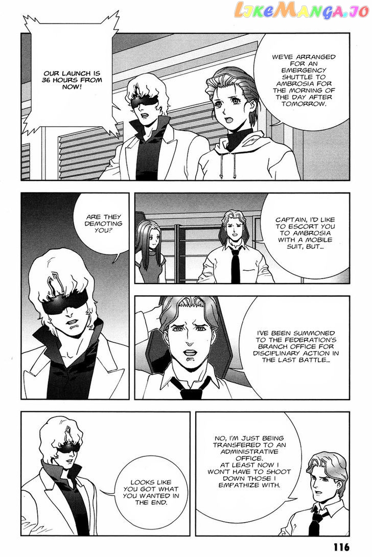 Kidou Senshi Gundam: C.D.A. Wakaki Suisei no Shouzou chapter 53 - page 16