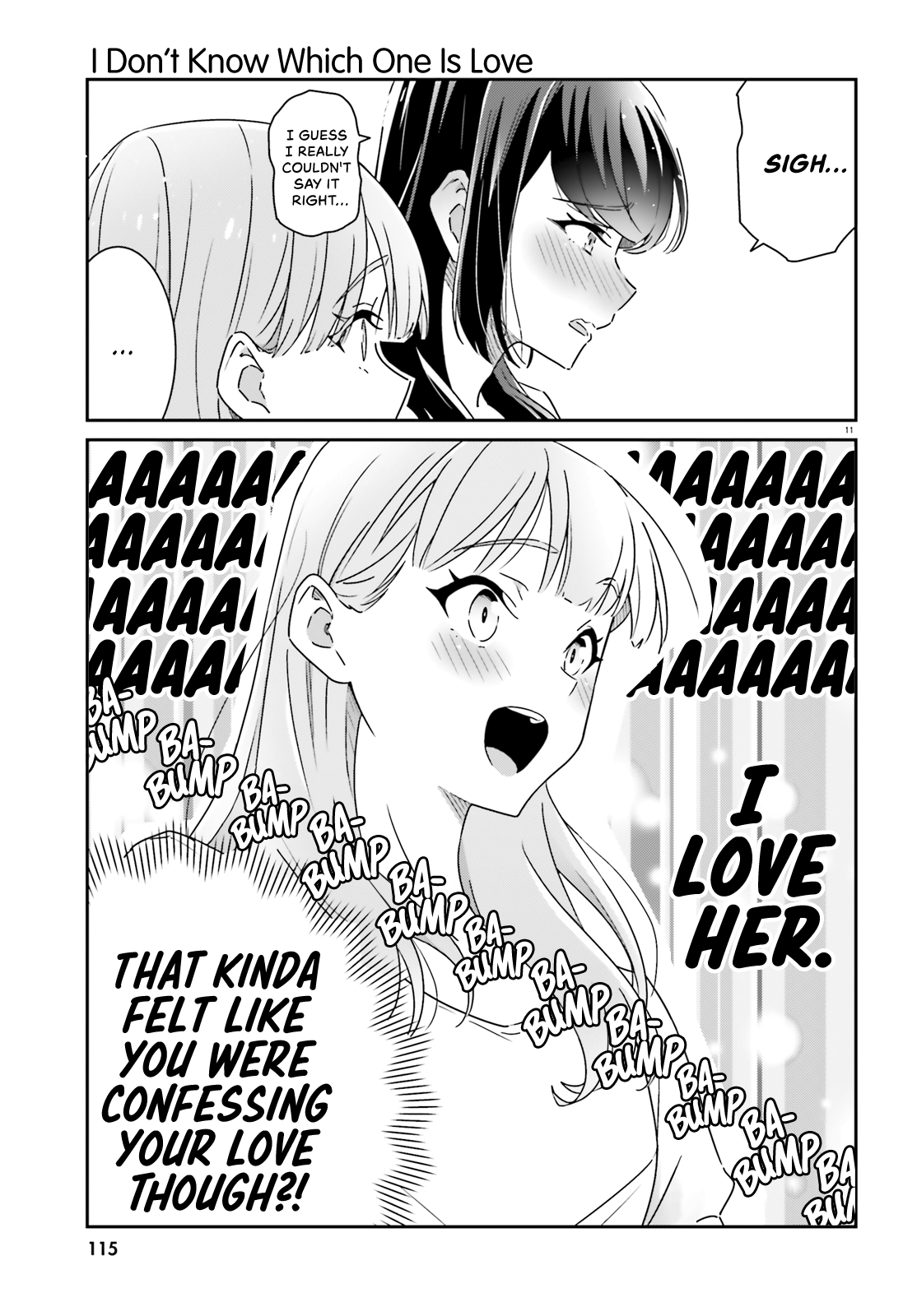 Dore Ga Koi Ka Ga Wakaranai chapter 13 - page 11