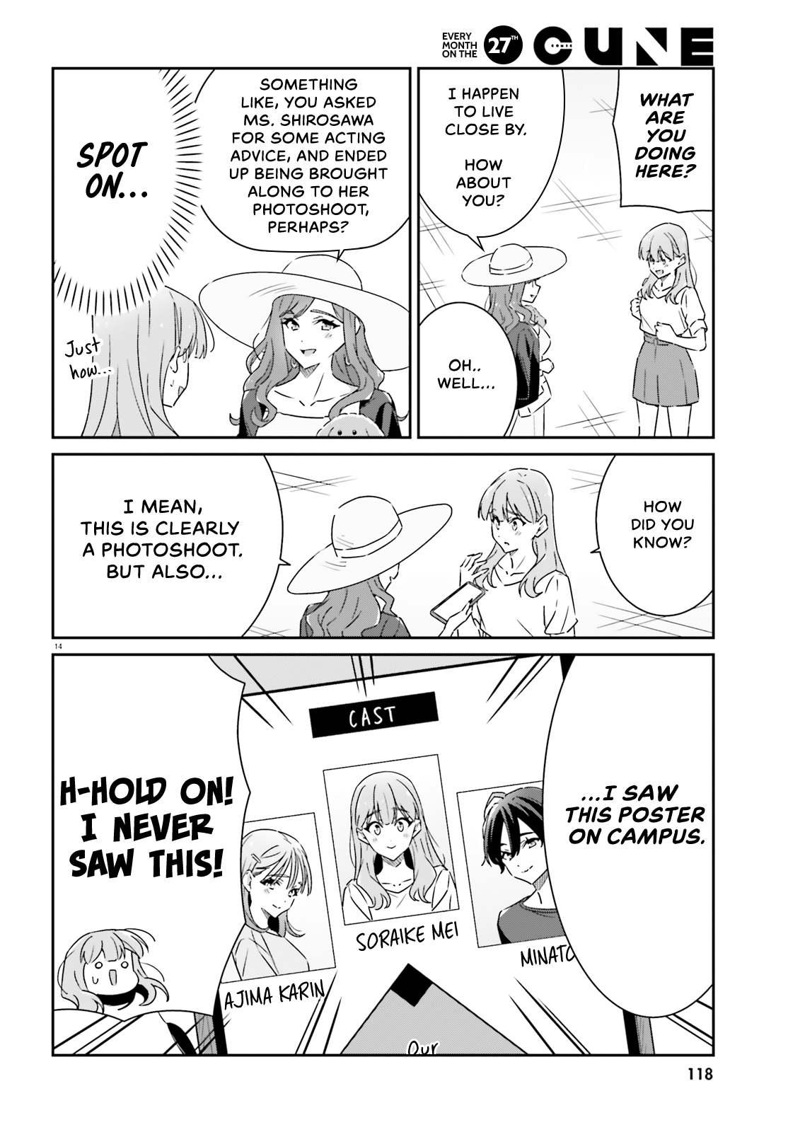 Dore Ga Koi Ka Ga Wakaranai chapter 13 - page 14