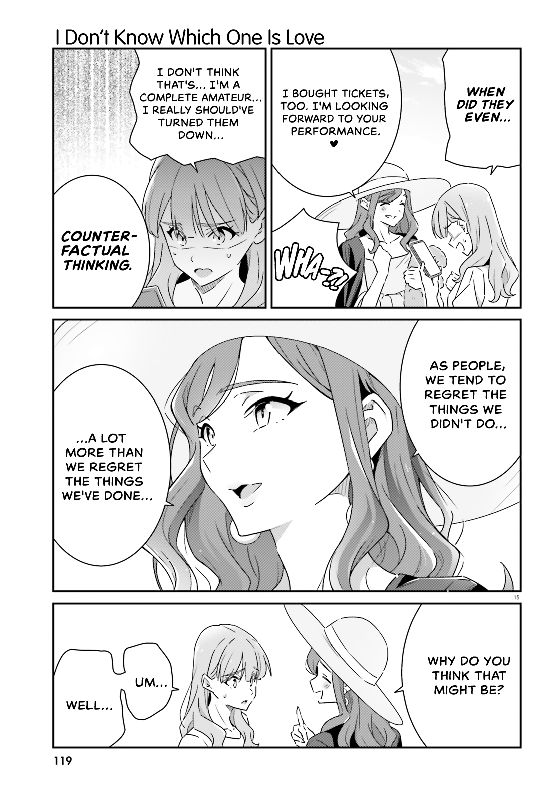 Dore Ga Koi Ka Ga Wakaranai chapter 13 - page 15