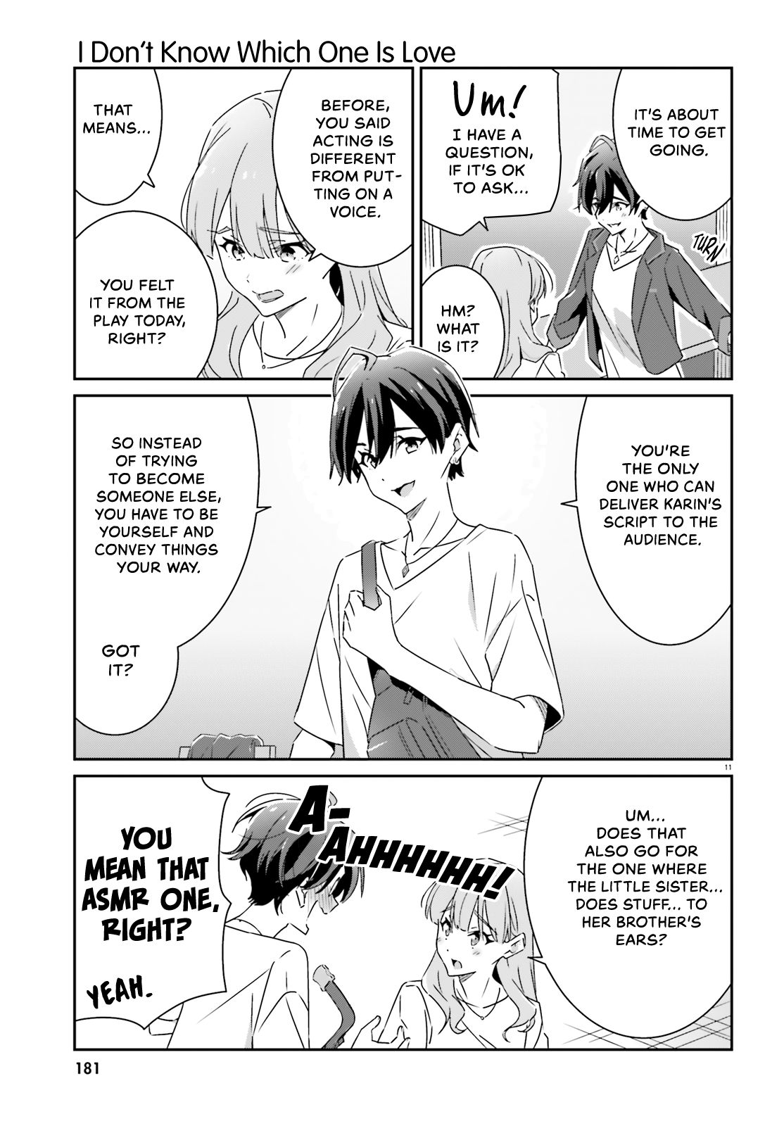 Dore Ga Koi Ka Ga Wakaranai chapter 14 - page 11