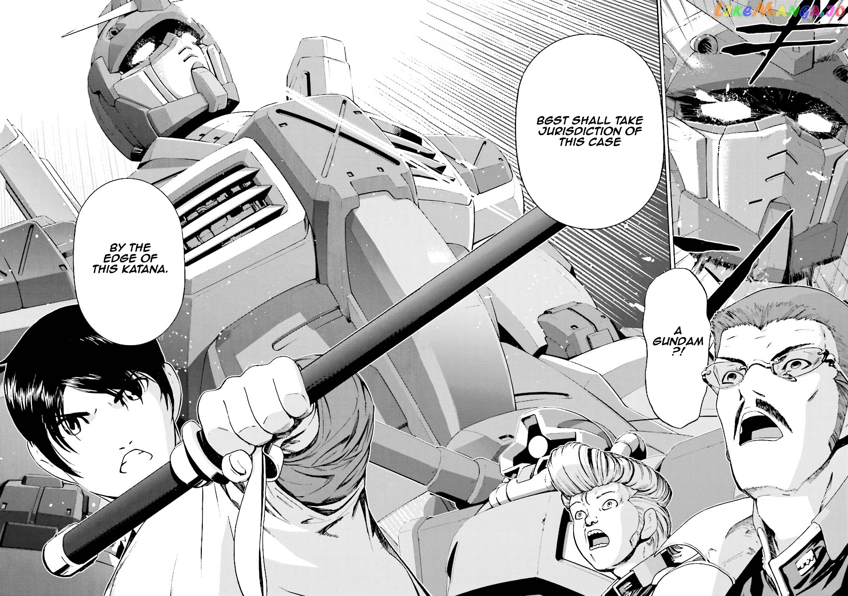Kidou Senshi Gundam Katana chapter 1-2 - page 38
