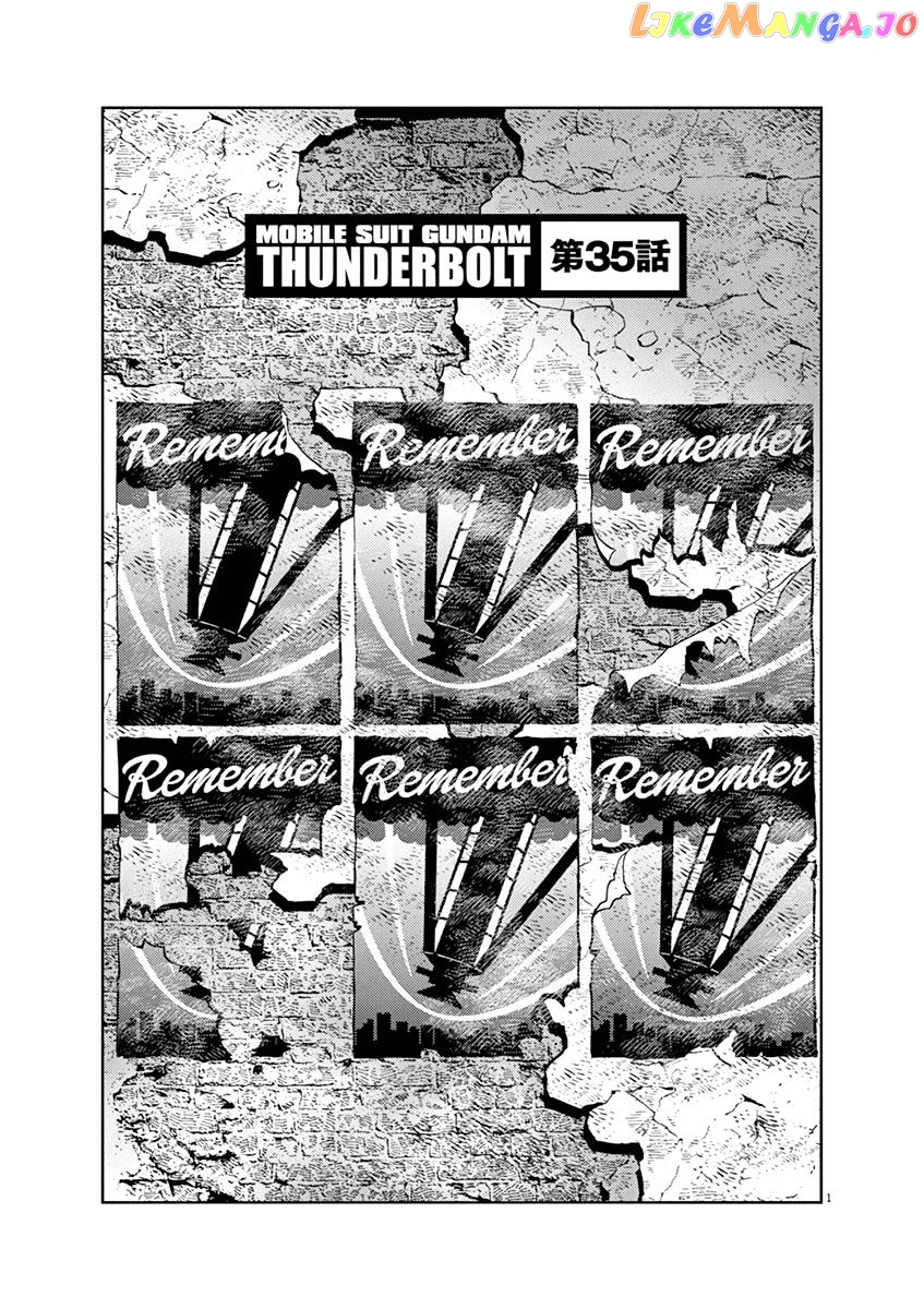 Kidou Senshi Gundam Thunderbolt chapter 35 - page 1
