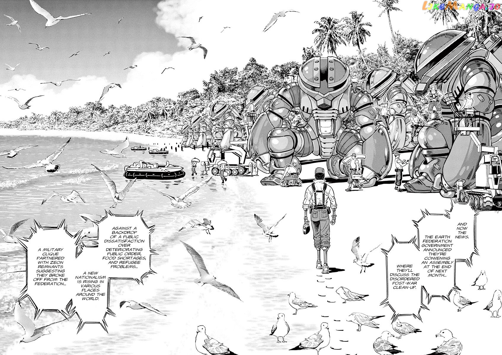 Kidou Senshi Gundam Thunderbolt chapter 36 - page 7