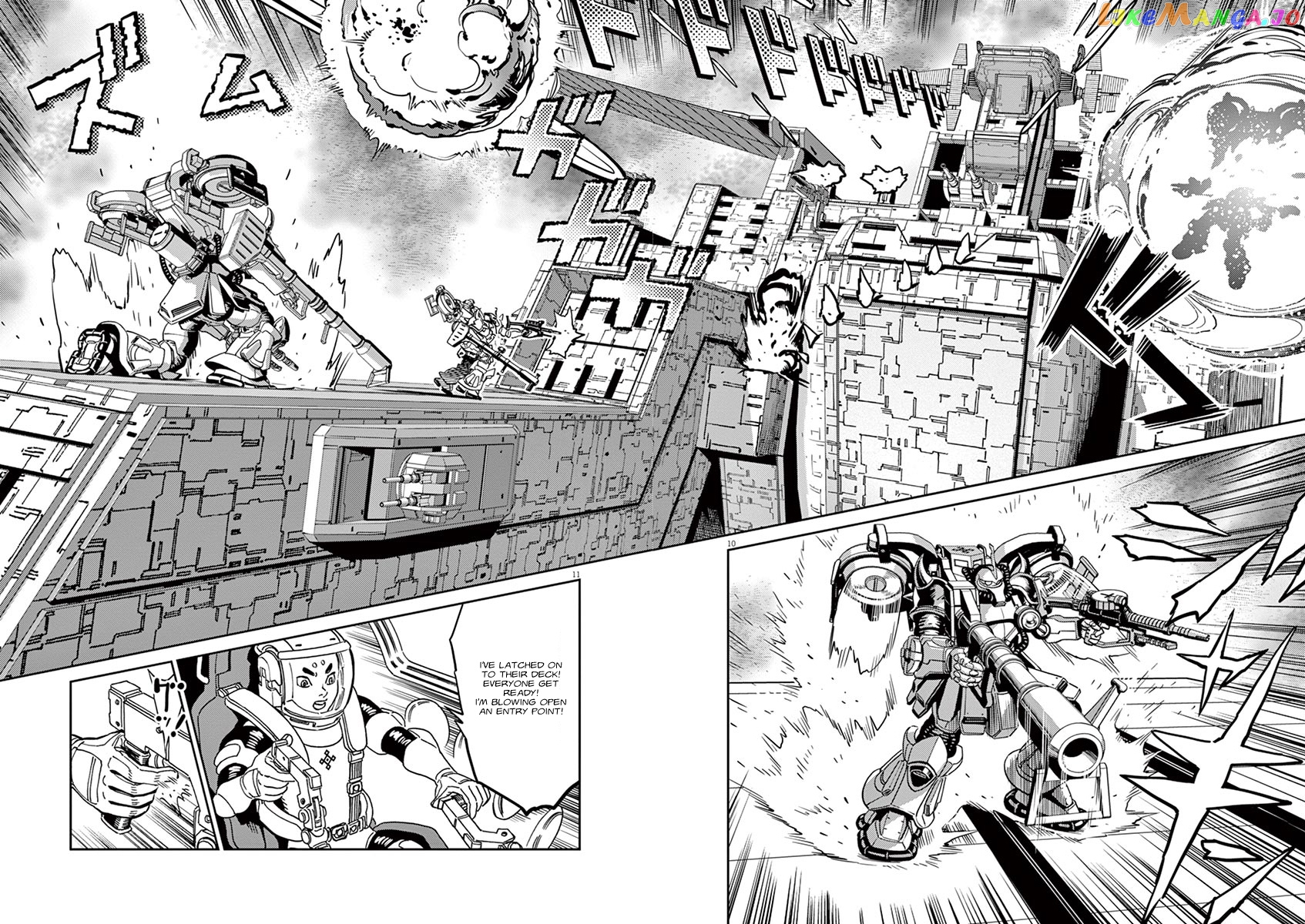 Kidou Senshi Gundam Thunderbolt chapter 59 - page 9