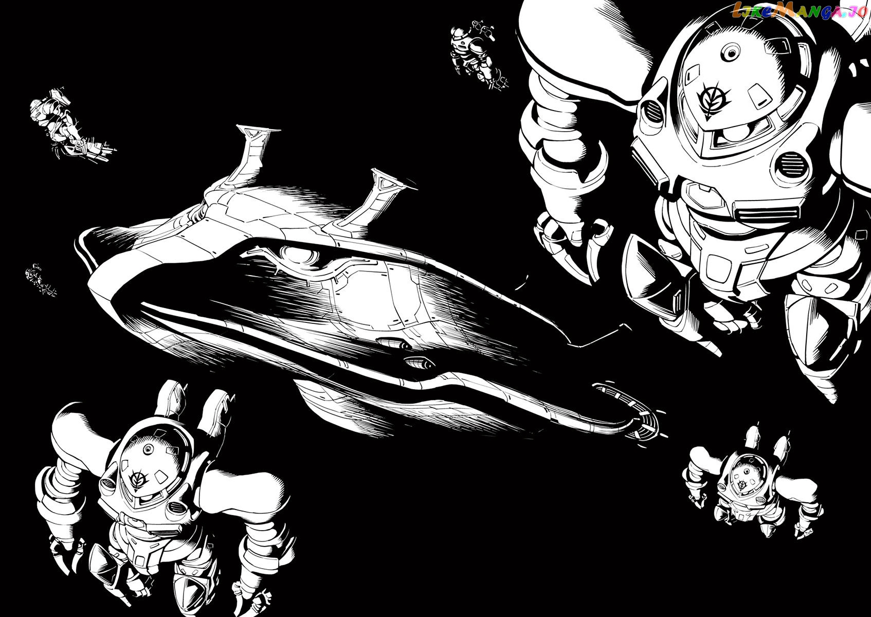 Kidou Senshi Gundam Thunderbolt chapter 46 - page 8
