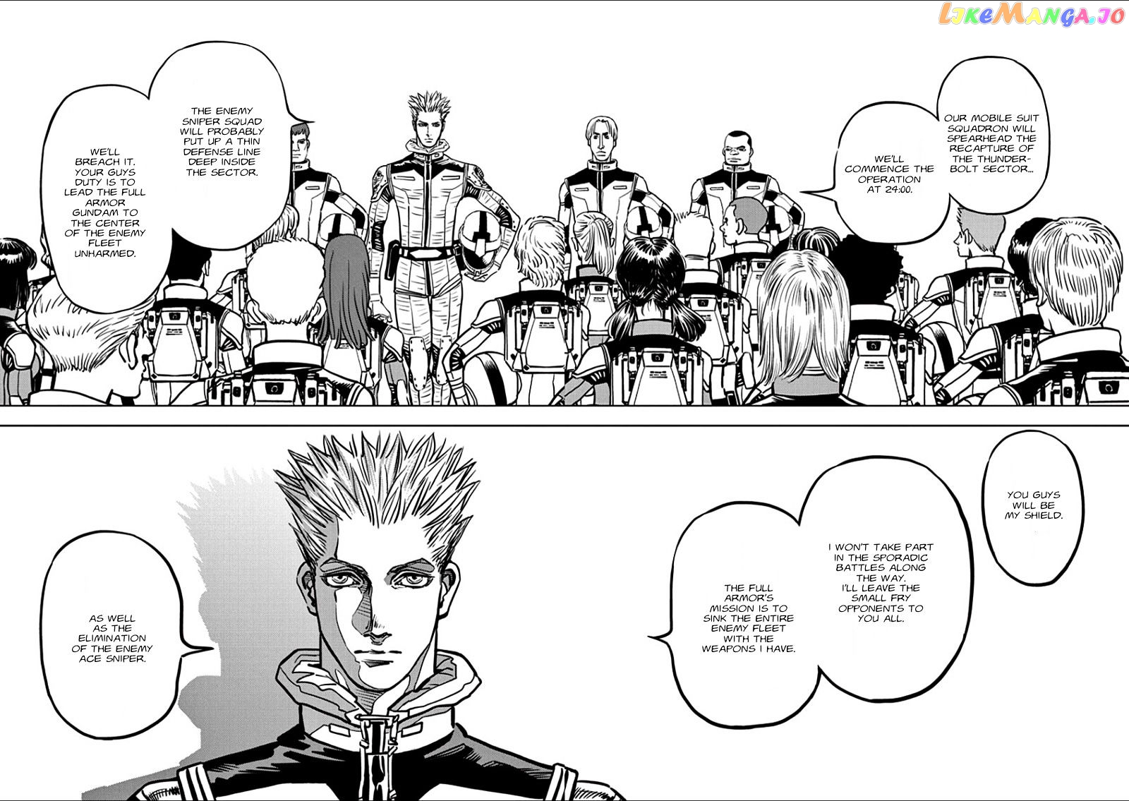 Kidou Senshi Gundam Thunderbolt chapter 14 - page 8