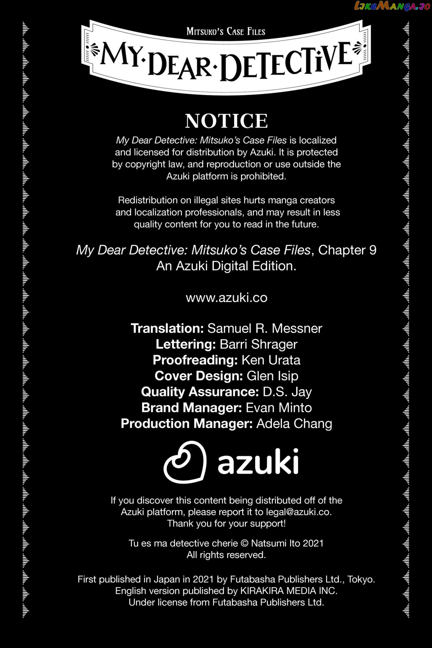Kimi Wa Nazotoki No Ma Cherie chapter 9 - page 27