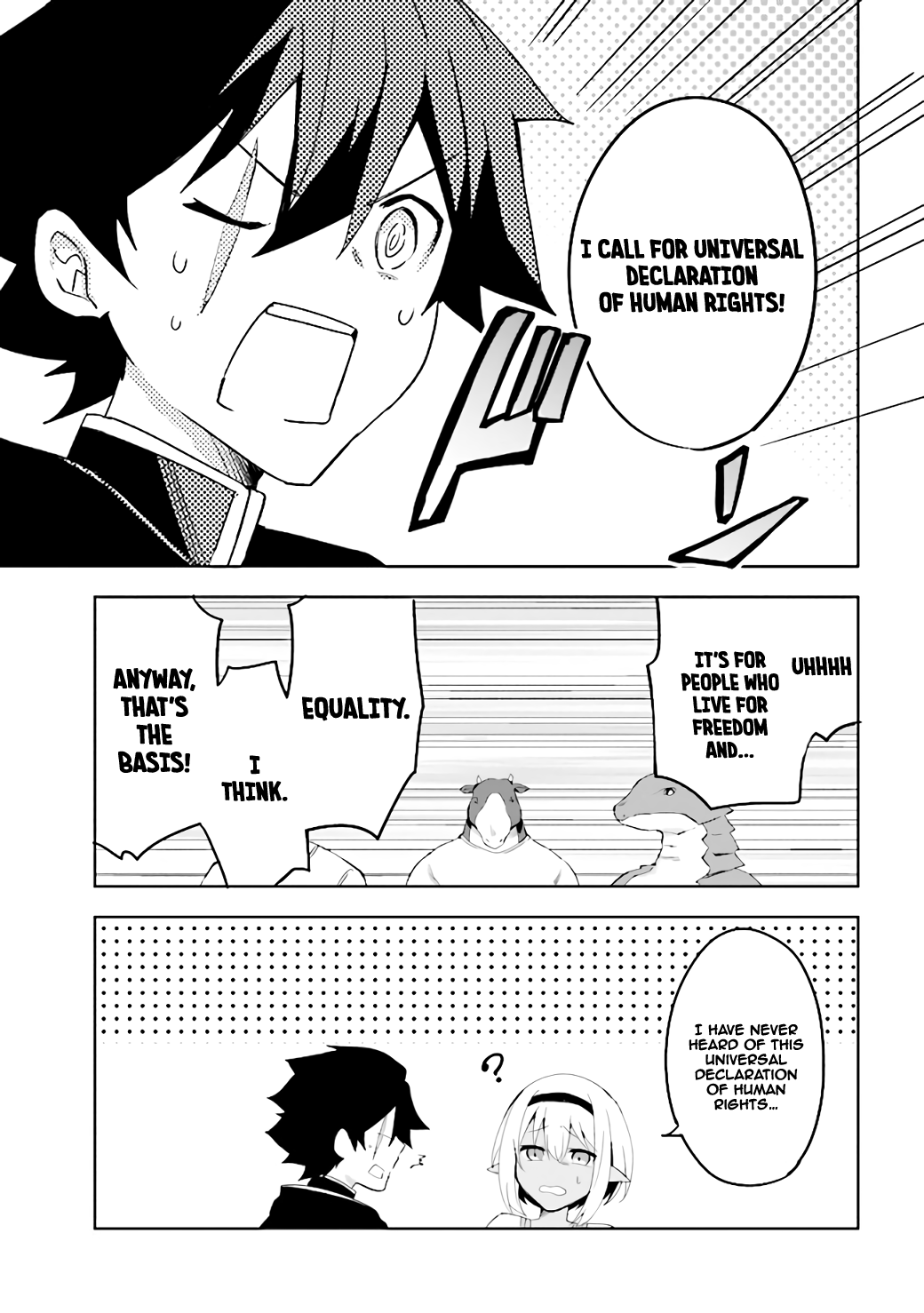 Kuro No Senki Isekai Ten’I Shita Boku Ga Saikyou Na No Wa Bed No Ue Dake No You Desu chapter 2.4 - page 5