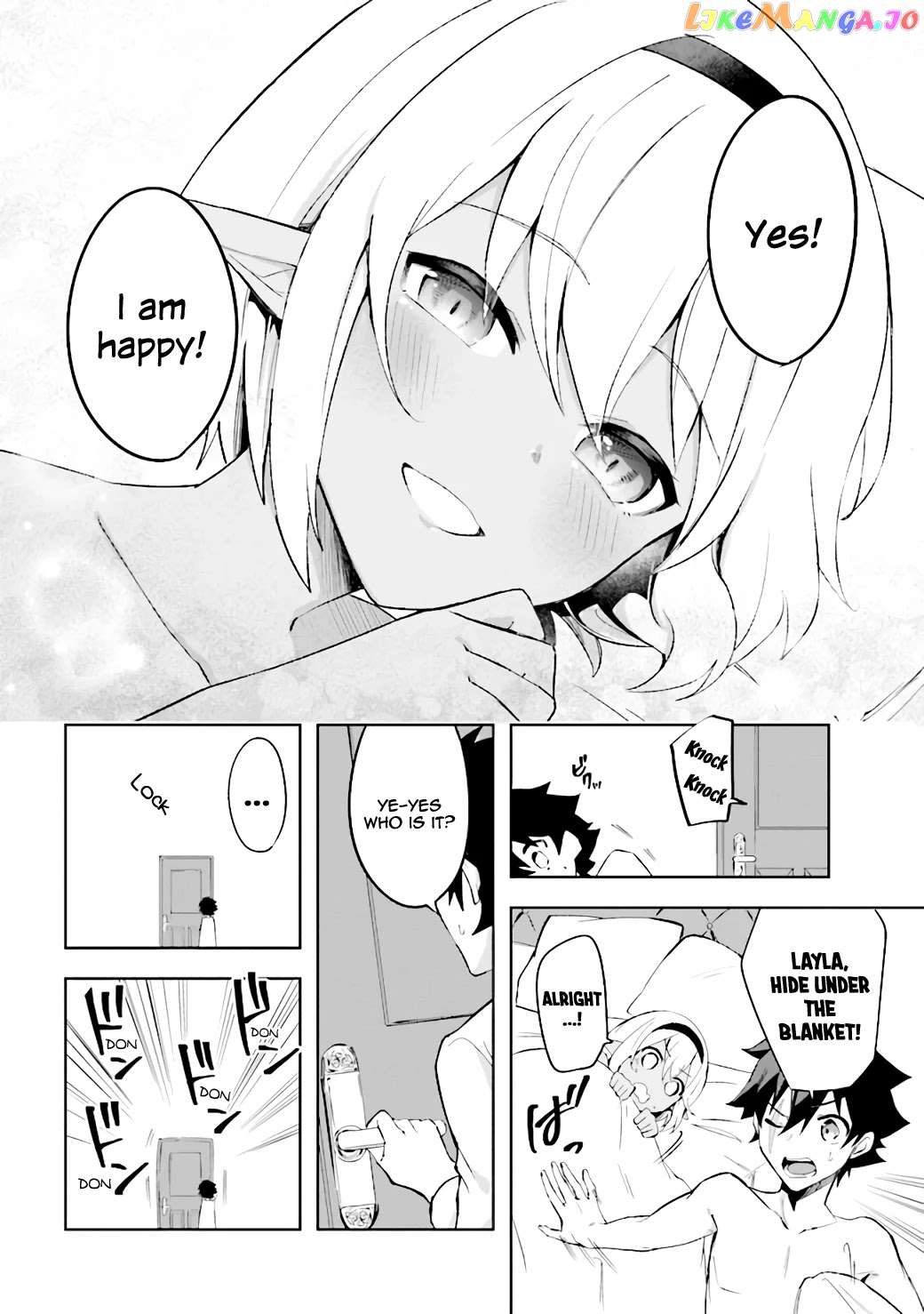 Kuro No Senki Isekai Ten’I Shita Boku Ga Saikyou Na No Wa Bed No Ue Dake No You Desu chapter 3.1 - page 5