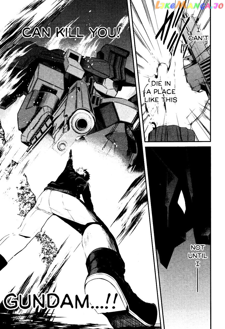 Kidou Senshi Gundam - Tekketsu no Orphans Gekkou chapter 1 - page 13
