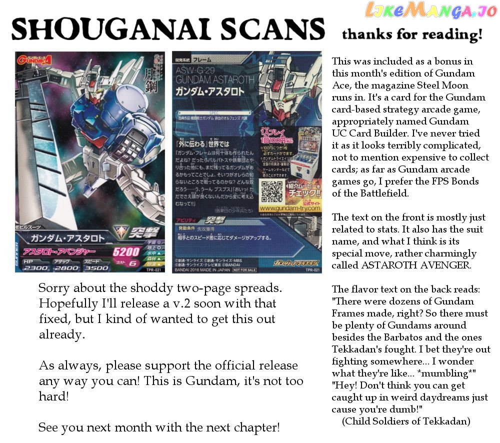 Kidou Senshi Gundam - Tekketsu no Orphans Gekkou chapter 2 - page 39