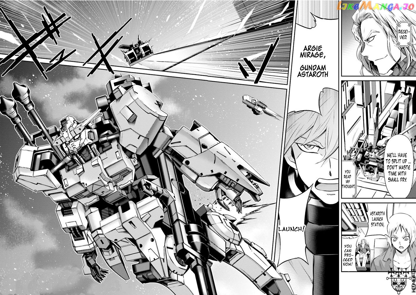 Kidou Senshi Gundam - Tekketsu no Orphans Gekkou chapter 6 - page 11