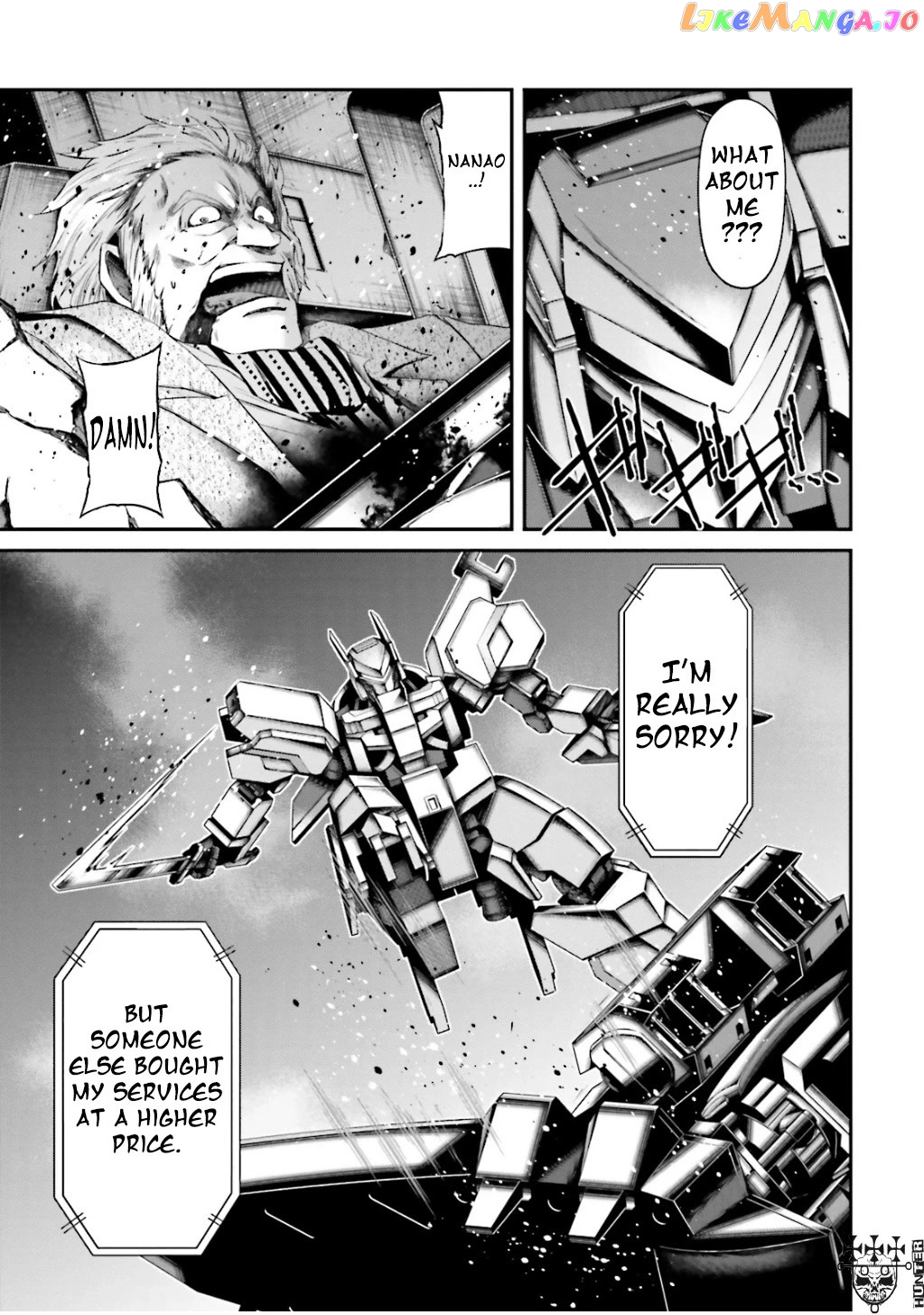 Kidou Senshi Gundam - Tekketsu no Orphans Gekkou chapter 7 - page 12