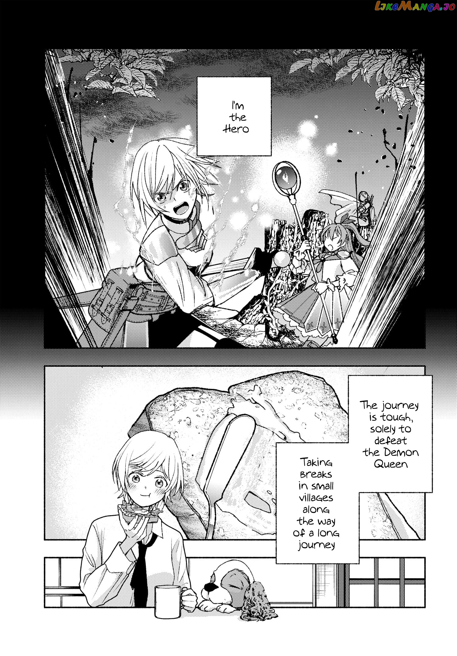 Ashita Mo Mata Yuusha No Tonari chapter 8 - page 3
