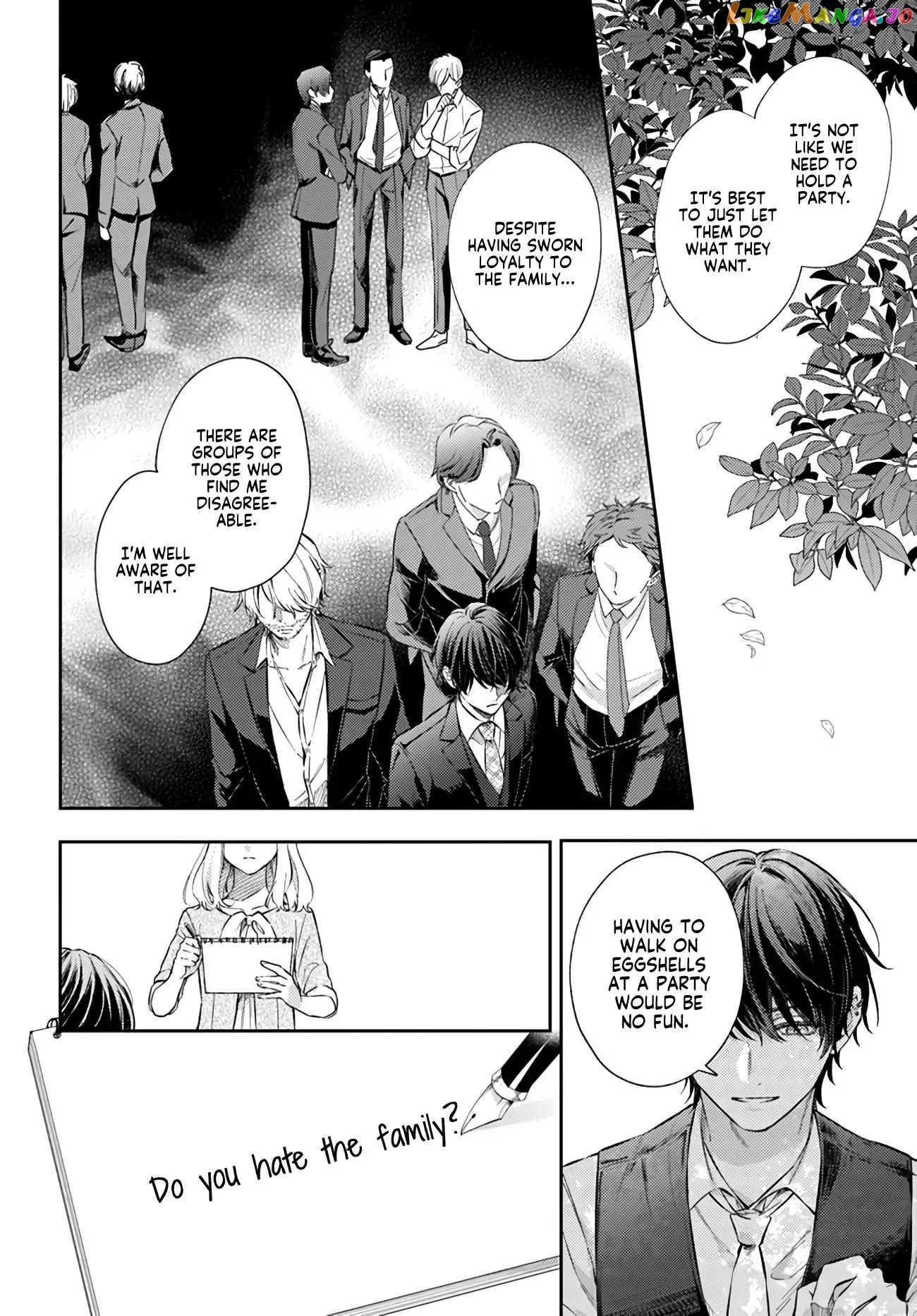Sweet Allegiance To The Lorenzi Family Tonight chapter 11.2 - page 8