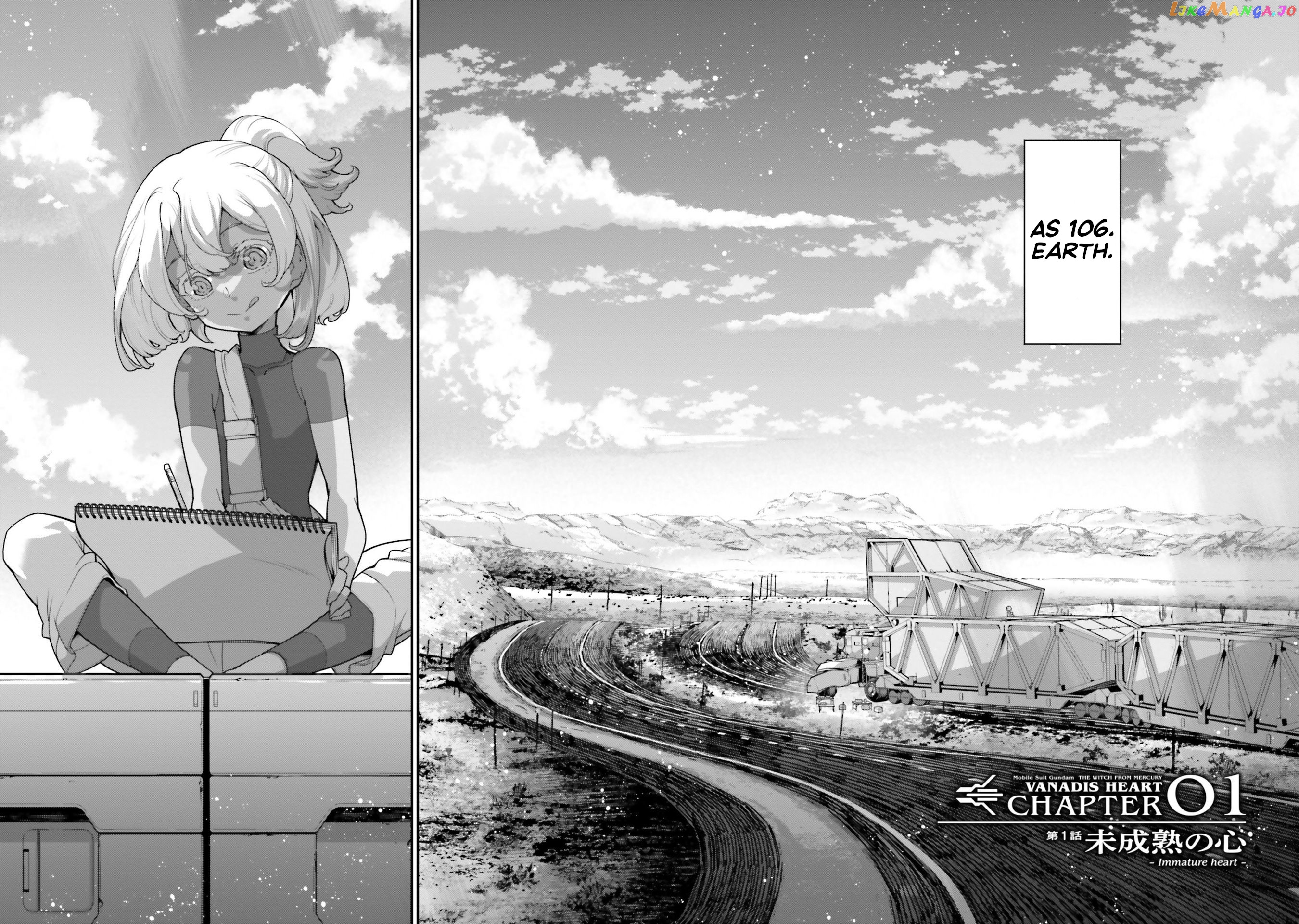 Kidou Senshi Gundam: Suisei No Majo - Vanadis Heart chapter 1 - page 12