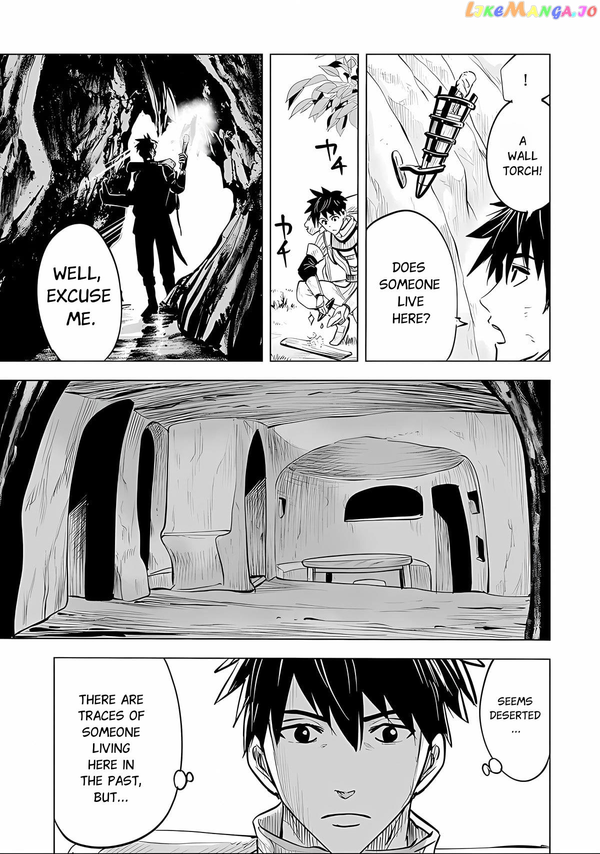 Makyou Seikatsu: Gakeppuchi Boukensha Ga Hikikomoru Ni Wa Hirosugiru chapter 2.2 - page 10