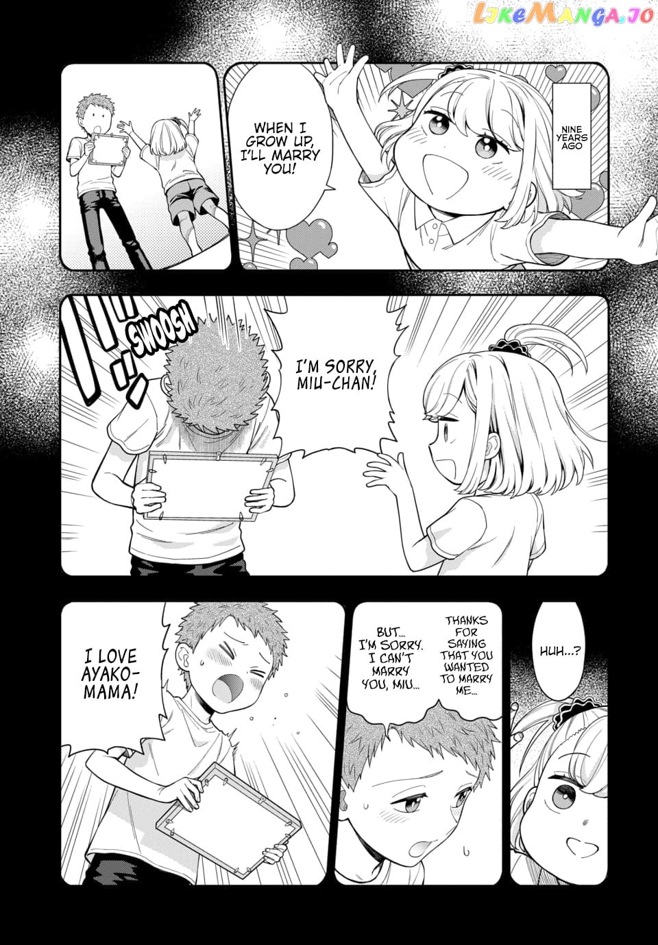 Musume Janakute, Watashi (Mama) ga Suki Nano!? chapter 21.1 - page 8