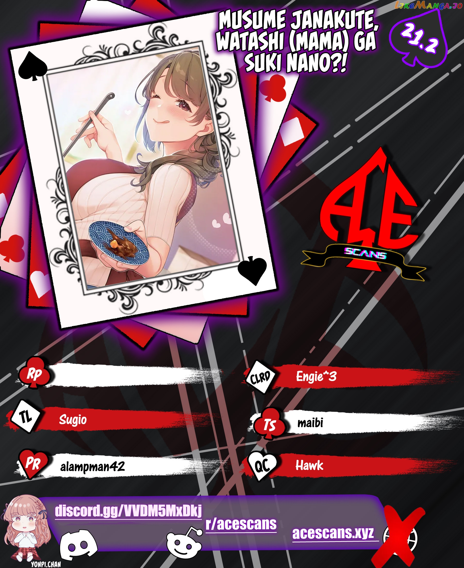 Musume Janakute, Watashi (Mama) ga Suki Nano!? chapter 21.2 - page 1