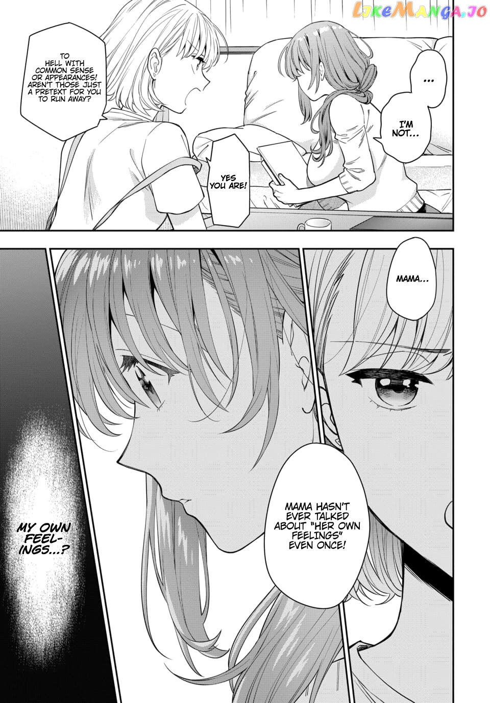 Musume Janakute, Watashi (Mama) ga Suki Nano!? chapter 6.2 - page 4