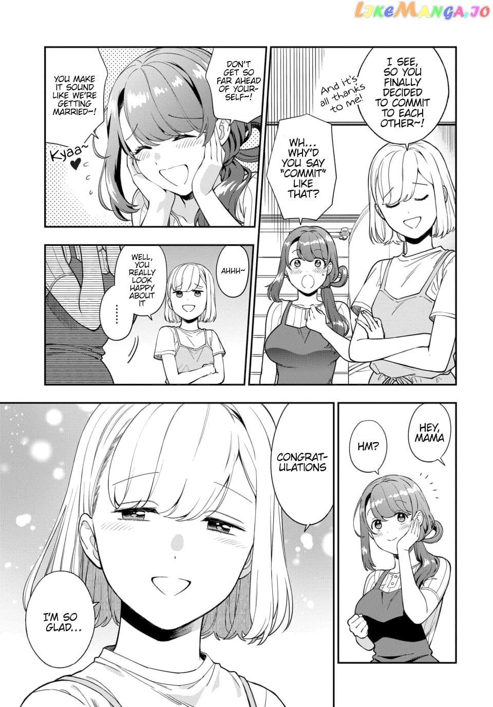 Musume Janakute, Watashi (Mama) ga Suki Nano!? chapter 22.1 - page 4