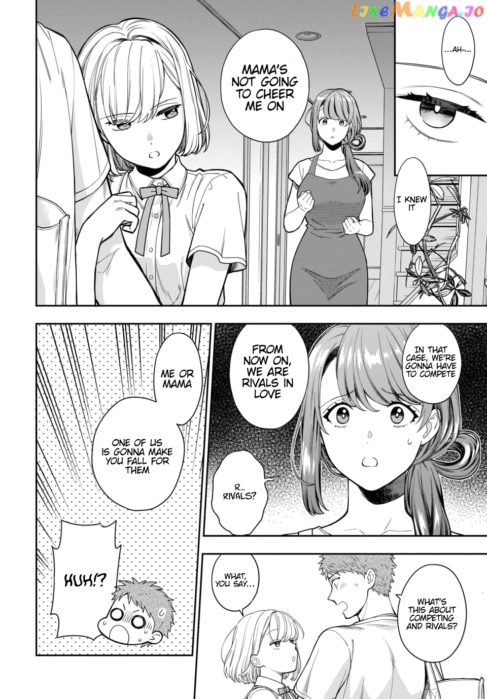 Musume Janakute, Watashi (Mama) ga Suki Nano!? chapter 14.2 - page 8