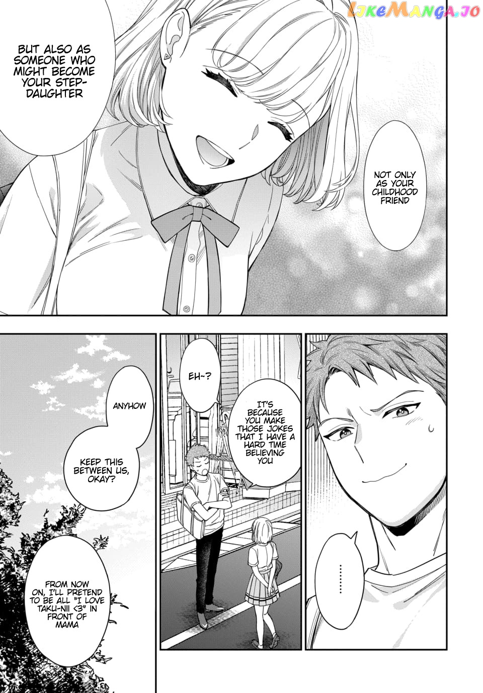 Musume Janakute, Watashi (Mama) ga Suki Nano!? chapter 14.4 - page 3