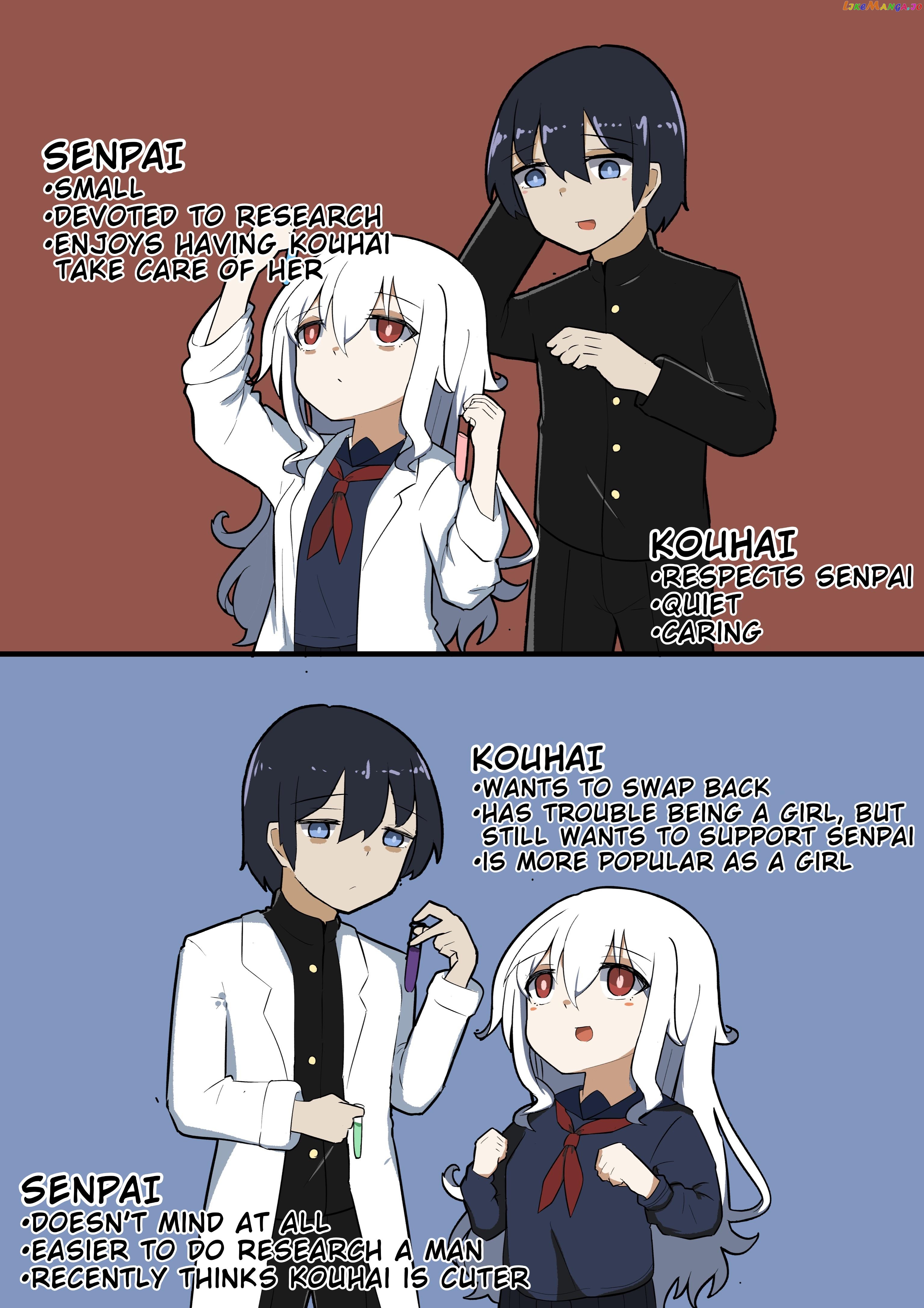 Swapped Senpai And Kouhai chapter 0 - page 1