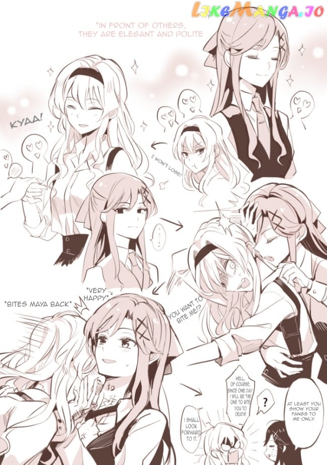 Maya and Claudine (MayaKuro) Short Comics Compilation chapter 16 - page 4